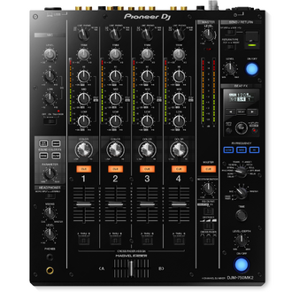 Pioneer Dj DJM-750MK2 4 Channel Performance DJ Mixer