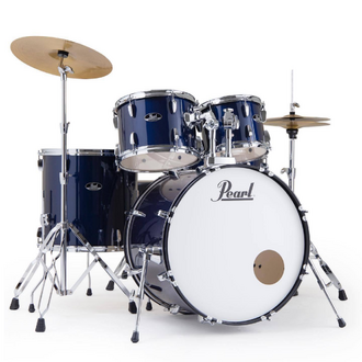 Pearl Roadshow 22" Fusion Plus 5-pc Drum Kit - Royal Blue Metallic