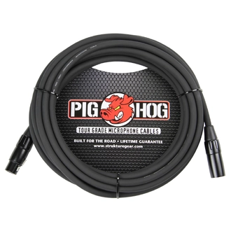  Pig Hog 8mm Microphone Cable 30ft XLR