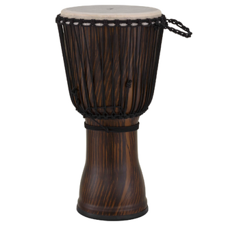 Pearl 14 Inch Rope Tuned Synthetic Djembe - Artisan Straight Grained Limba