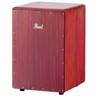 Pearl Boom Box Cajon in Artisan Red Mahogany