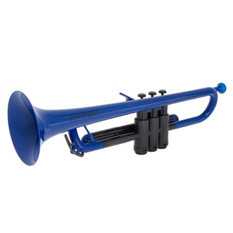 pBone PTRUMPET1B Plastic Trumpet - Blue