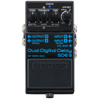 Boss SDE-3 Dual Digital Delay Effects Pedal