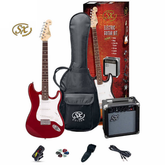 SX Electric Guitar - Candy Apple Red