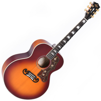 Sigma SGJA-SG200 Grand Jumbo Acoustic-Electric - Autumn Burst