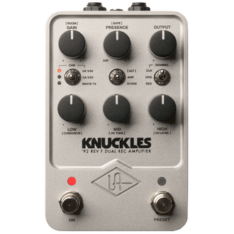 Universal Audio Knuckles, 92 Dual Recitifier Amp Pedal - Rev F