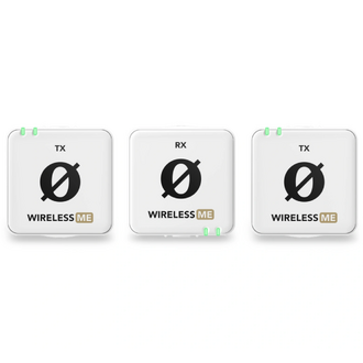 Rode Wireless ME DUAL Wireless Mic System - White