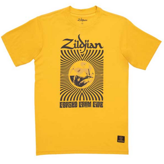 Zildjian 400th Anniversary 60's Rock T Shirt Medium Size